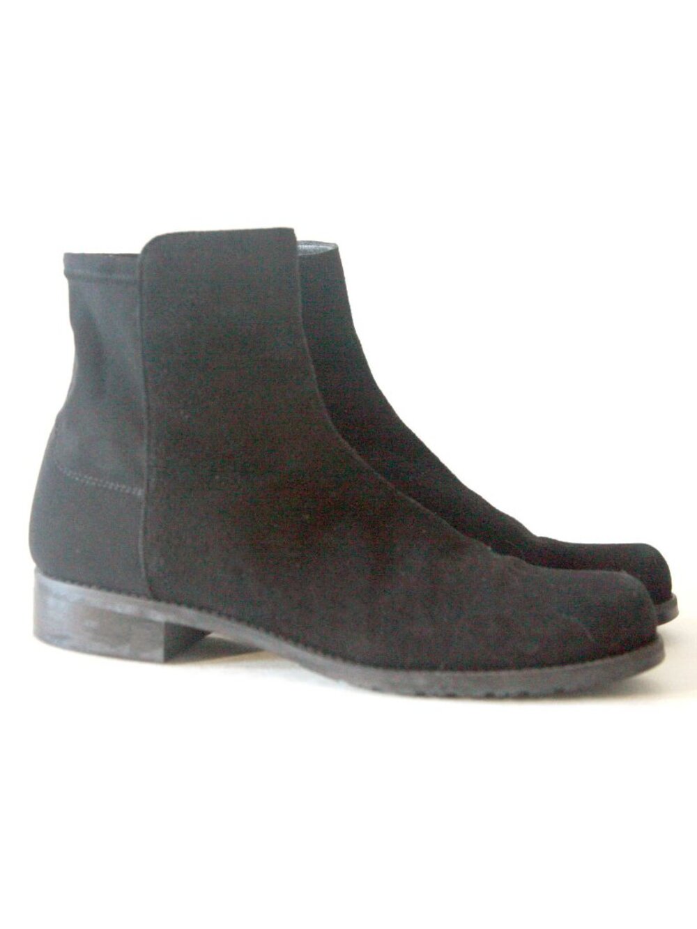 Size 9.5 - STUART WEITZMAN Women's Black Suede Ankle Boots